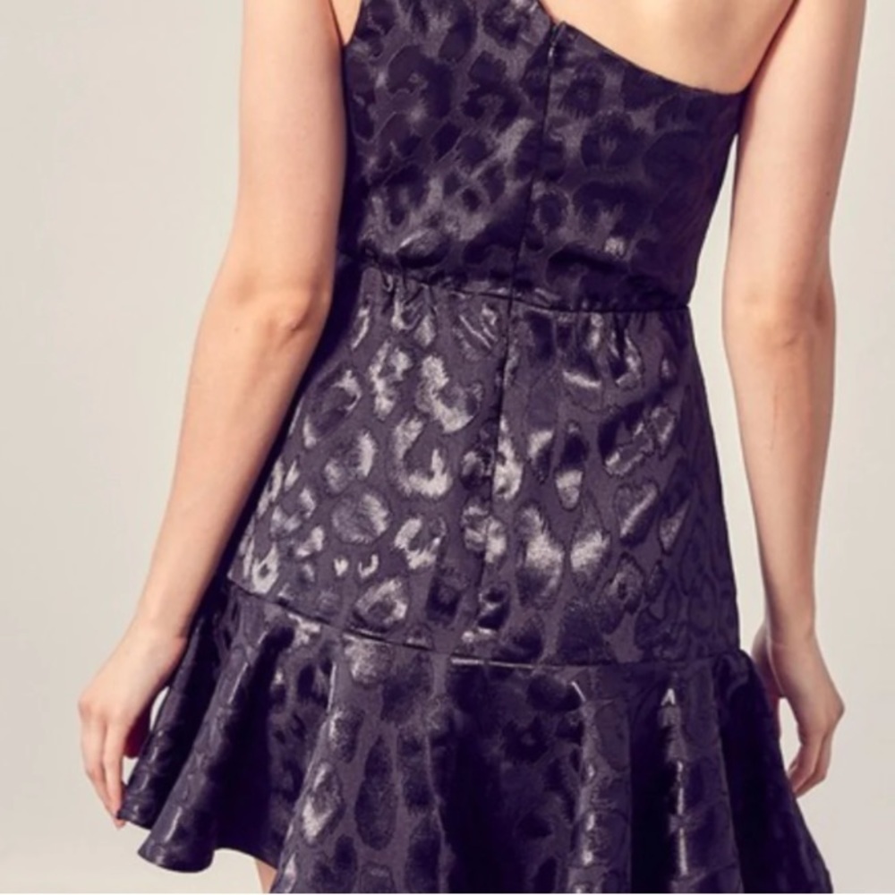 Do+Be Black Leopard Dress - Picture 2 of 11